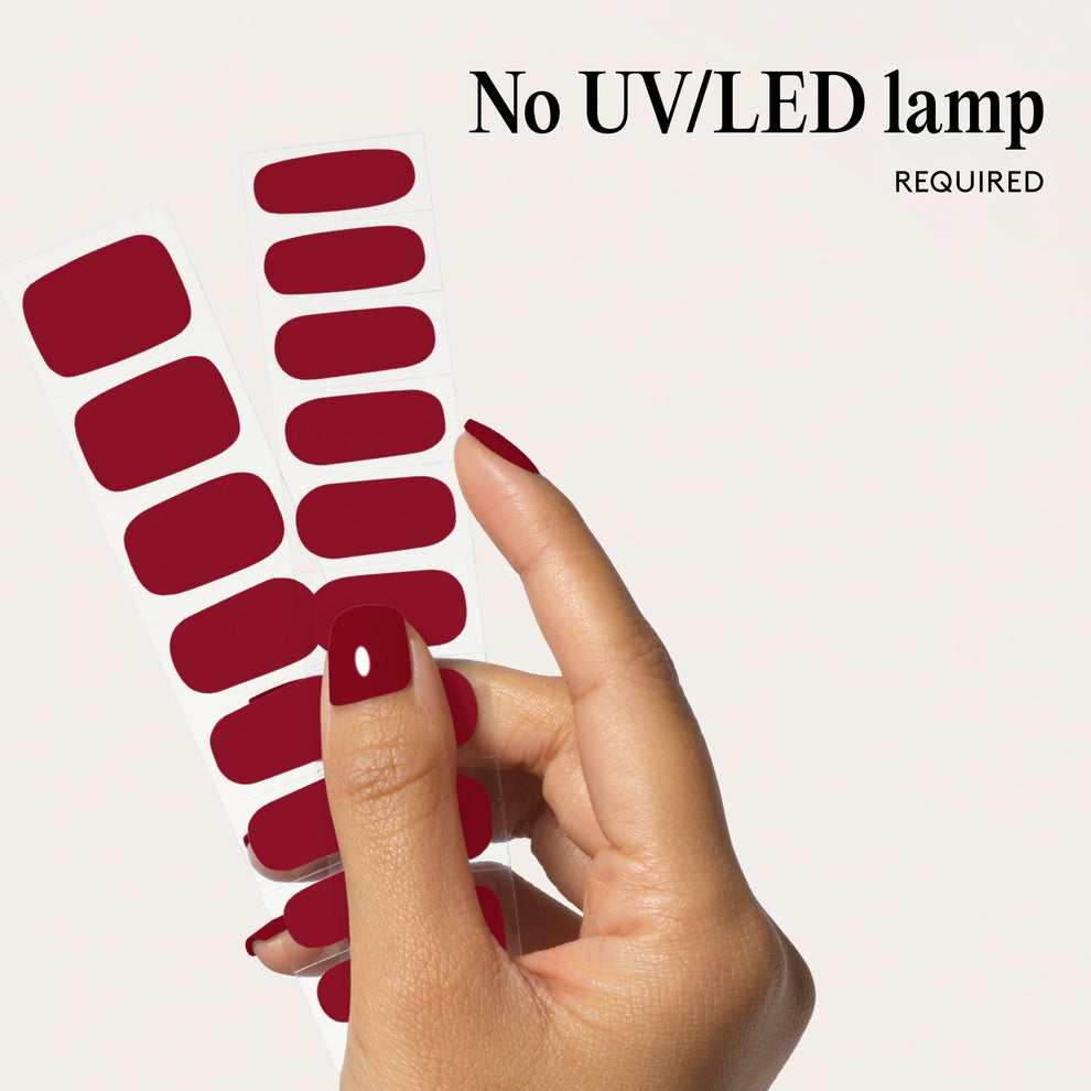 Mylee As Red As It Gets Gel Nail Wraps