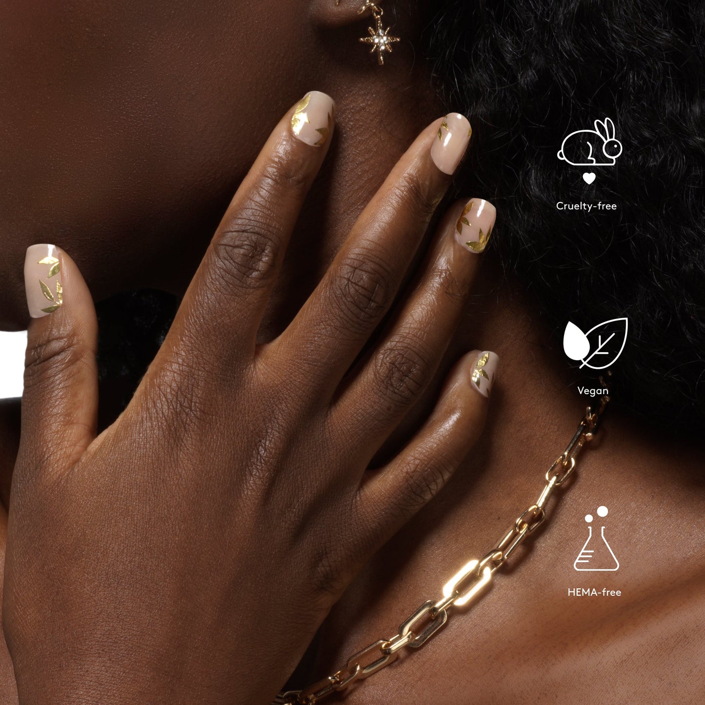 Mylee Golden Era Gel Nail Wraps