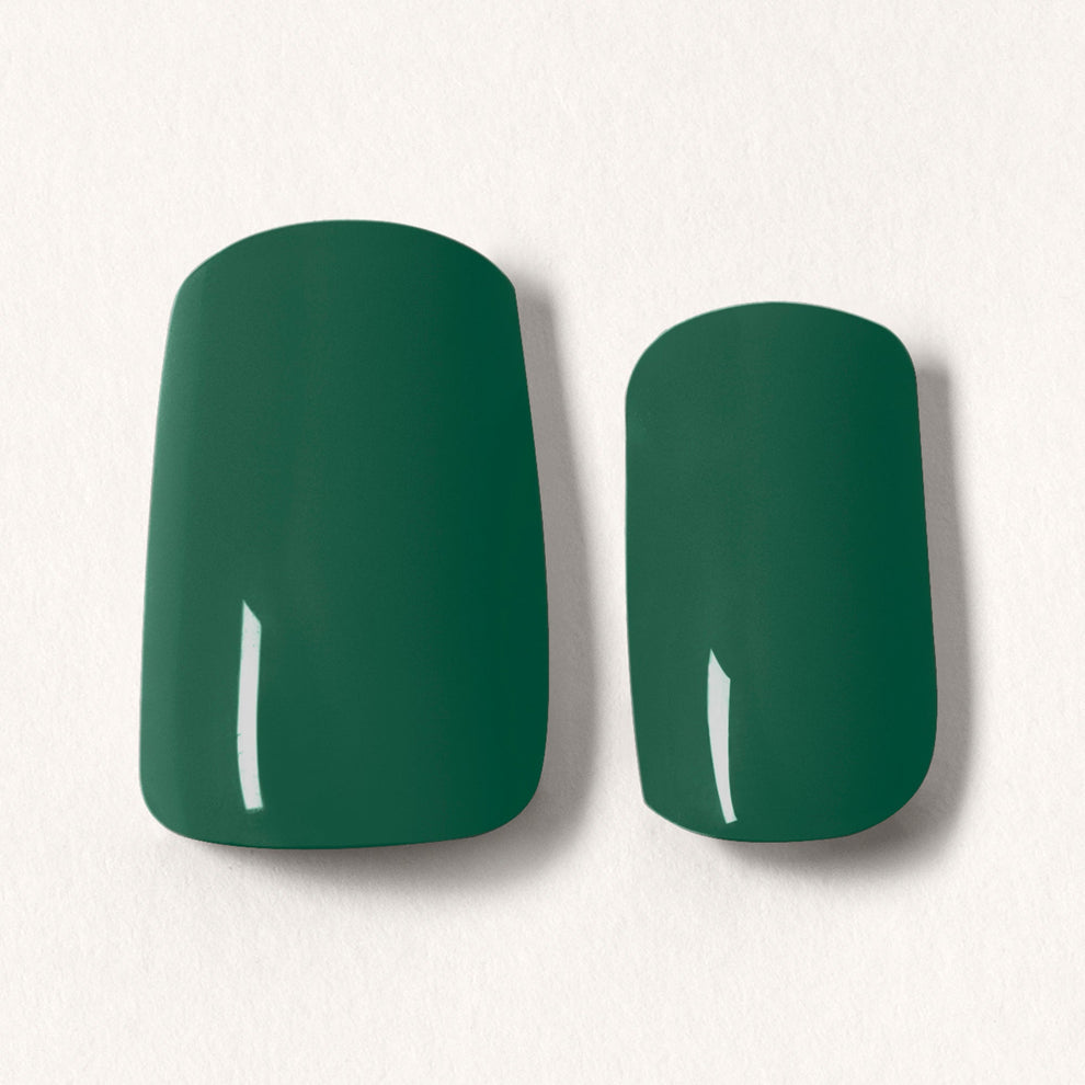 Mylee Green Velvet Gel Nail Wraps