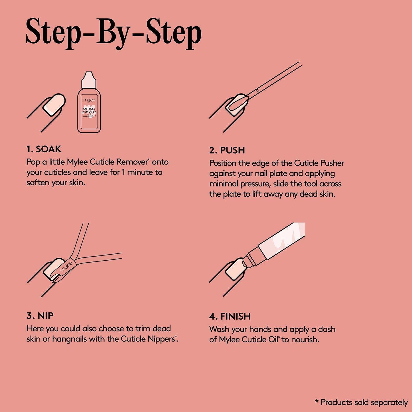 Repousse-Cuticules double embout Mylee