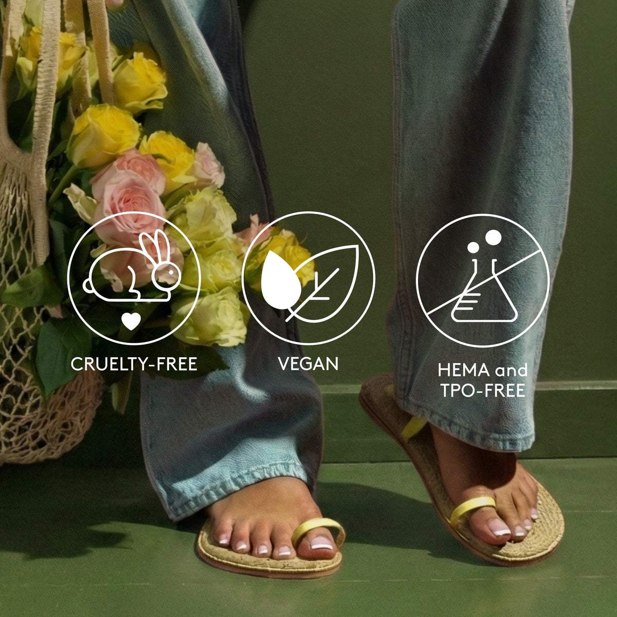 Mylee Gel Toe Wraps - French Tip