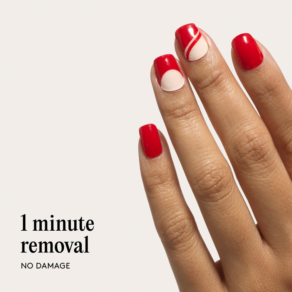 Mylee Lady in Red Gel Nail Wraps