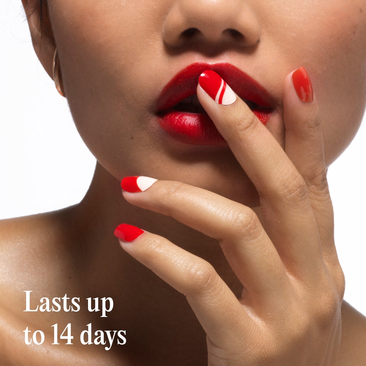 Mylee Lady in Red Gel Nail Wraps