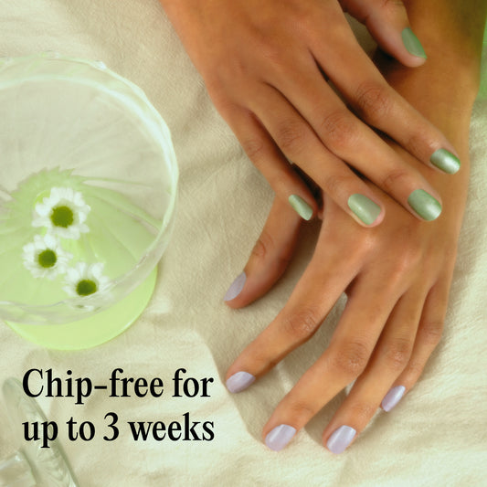 Vernis semi-permanent Mylee - Duo / Crème de Mint & Violet
