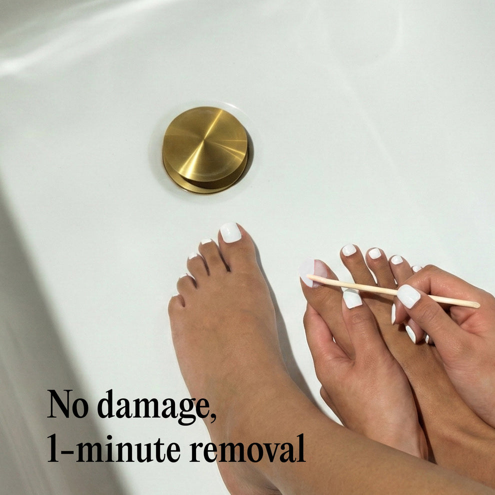 Vernis Gel Autocollants Pieds - Break The Ice