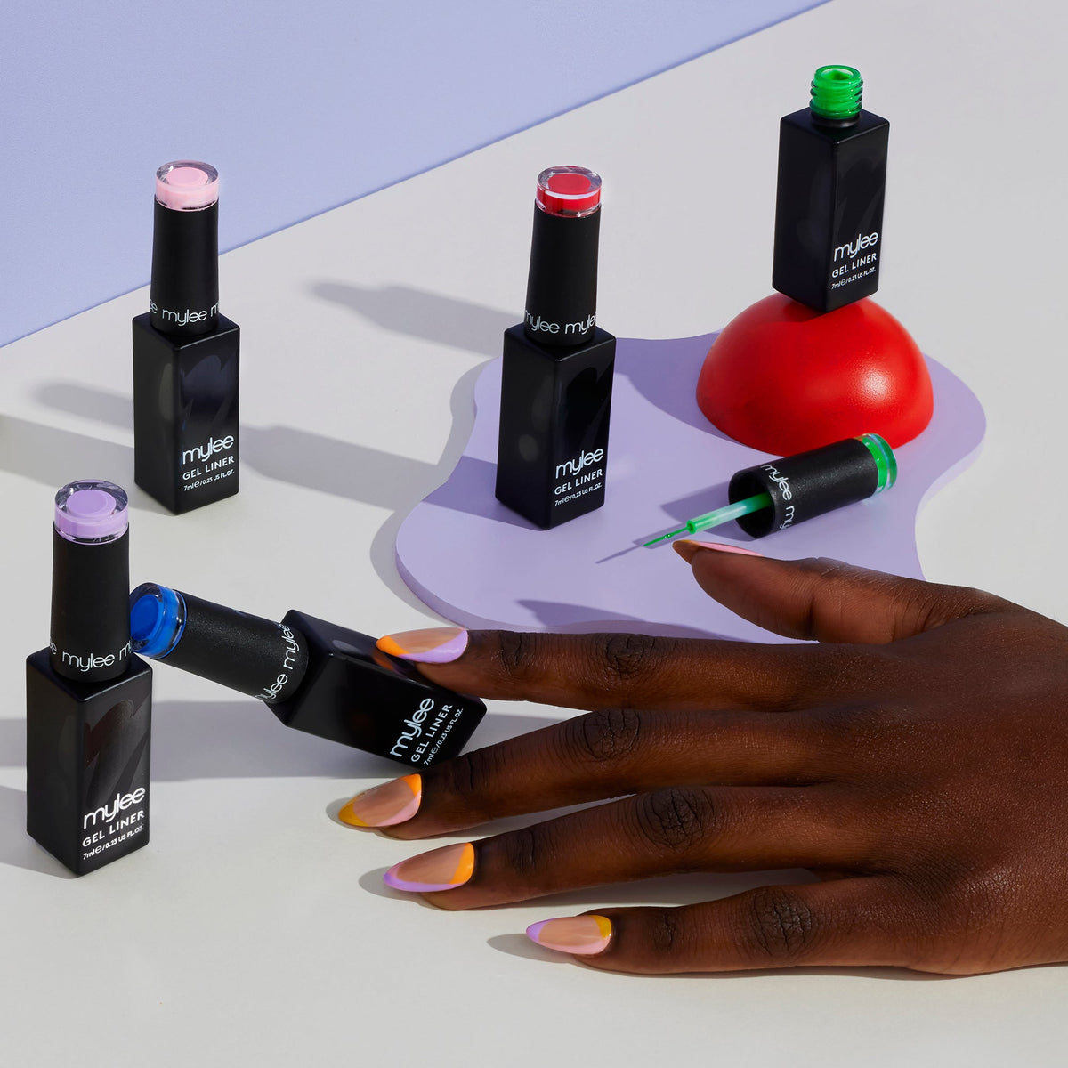 Mylee Liner Gel Polish - Tangerine Sorbet