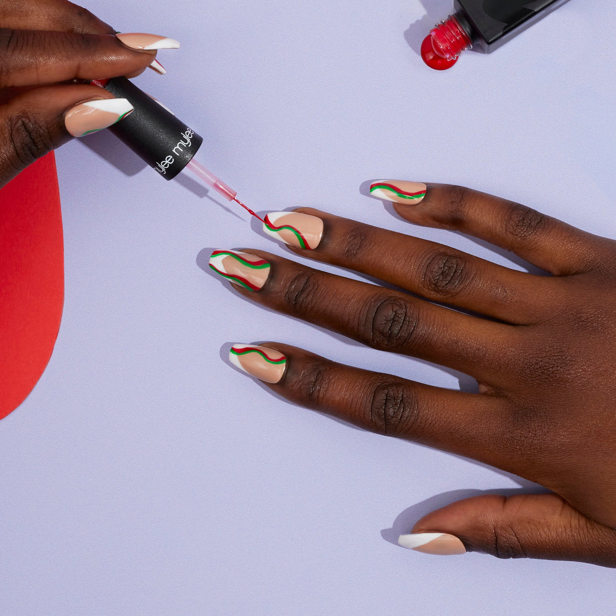 Mylee Liner Gel Polish - Groovy Green