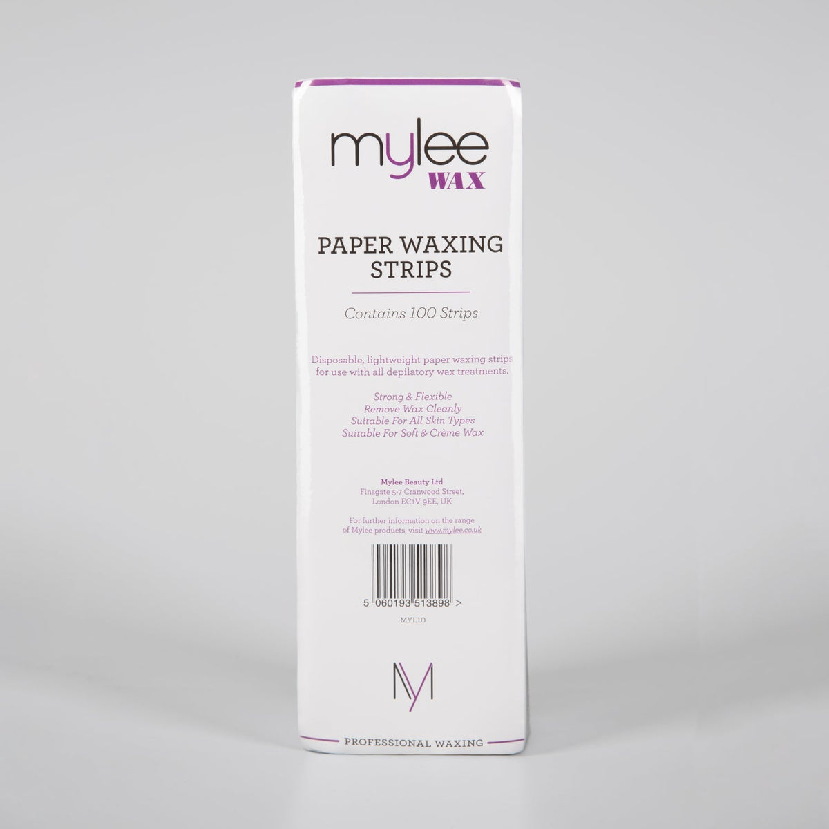 Kit d'épilation Mylee avec cire crémeuse Rose