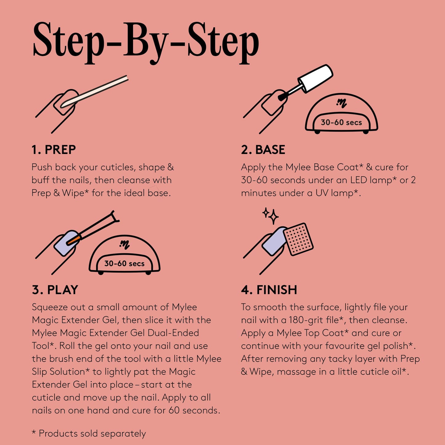 Mylee Magic Extender Gel - Ballerina