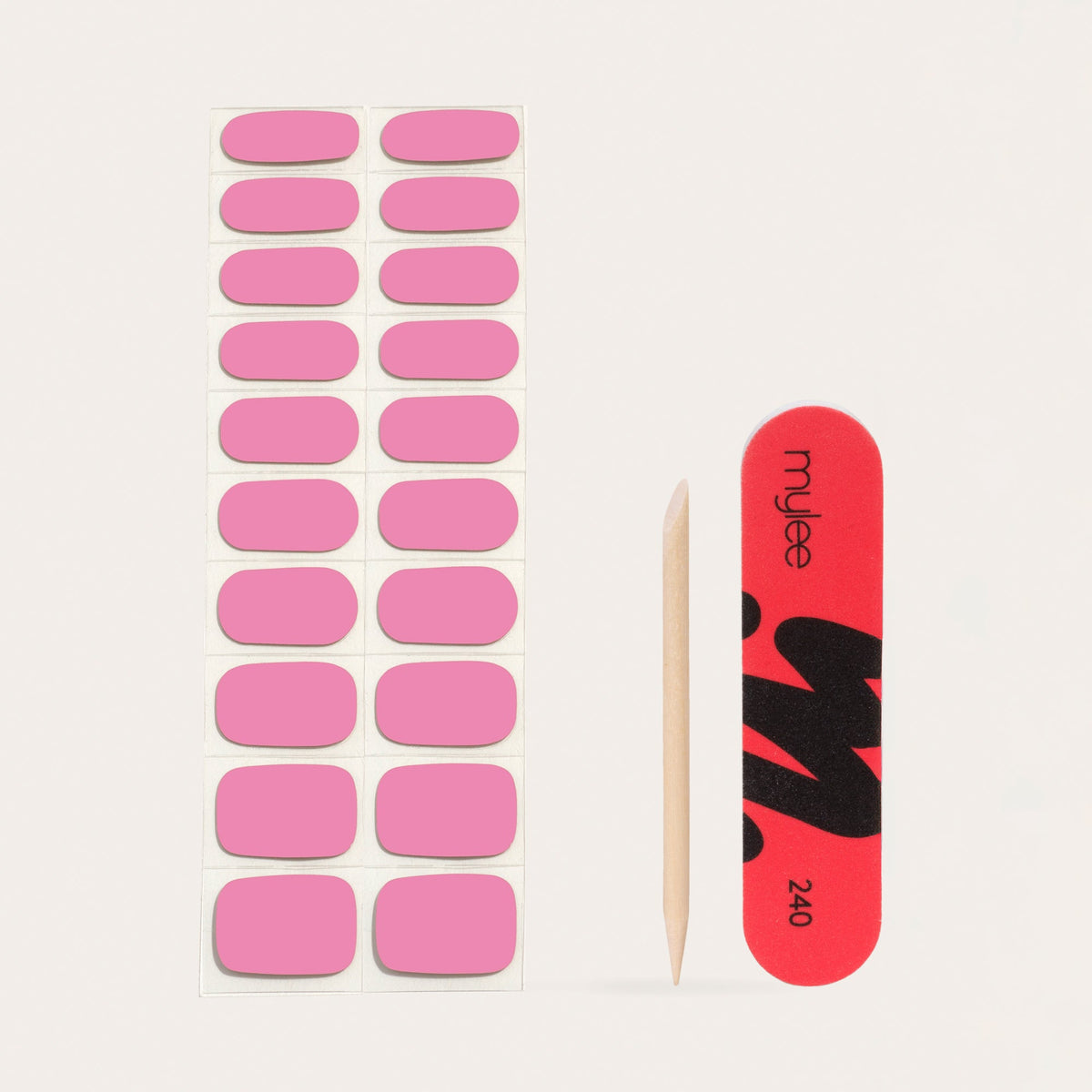 Mylee Peony Gel Nail Wraps