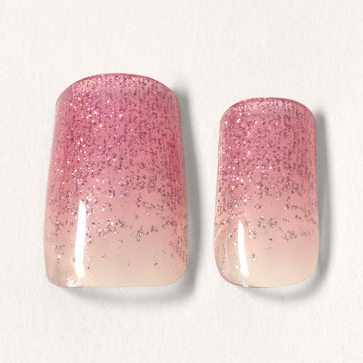 Mylee Pink Stardust Gel Nail Wraps