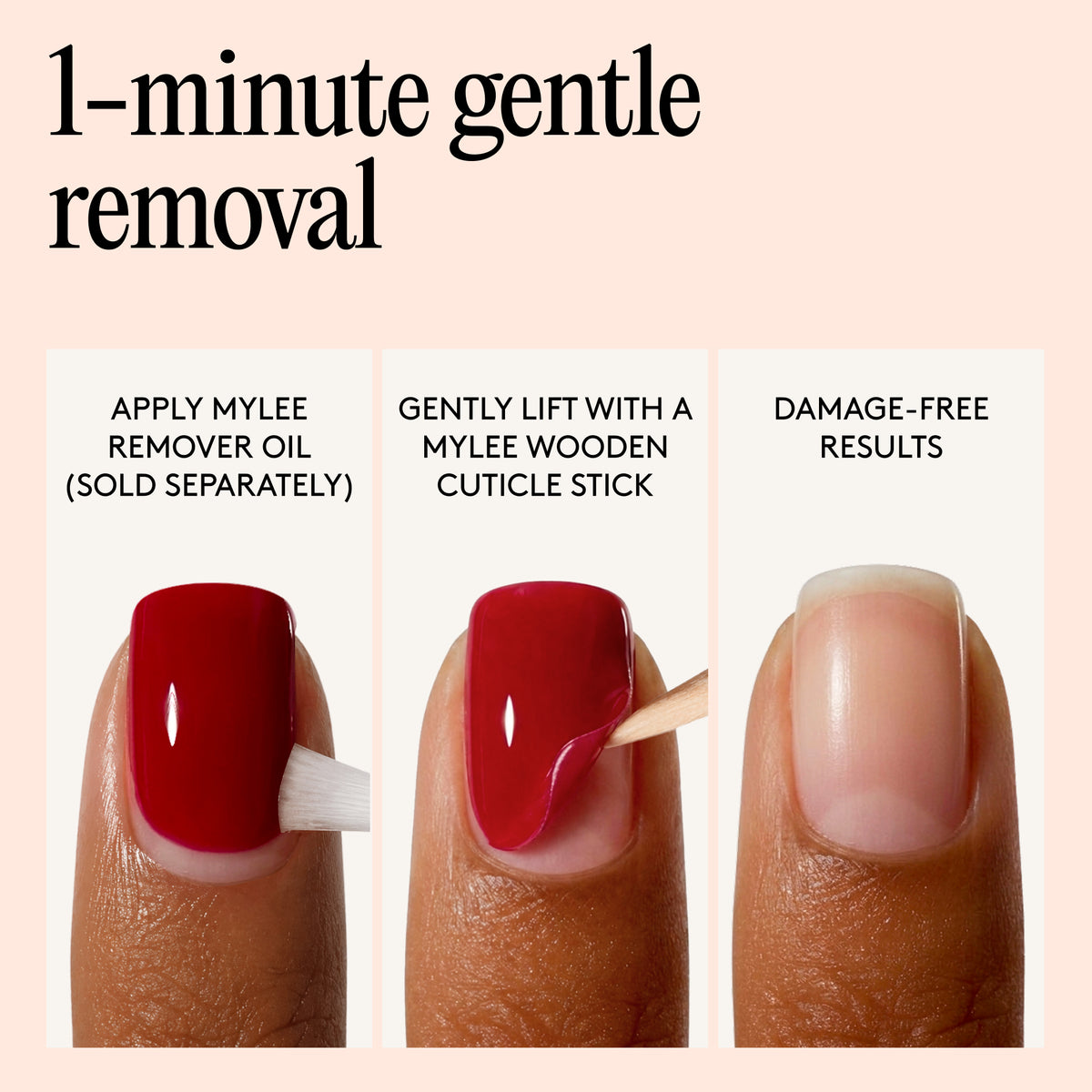 Mylee Gel Nail Wraps - Sunday Best