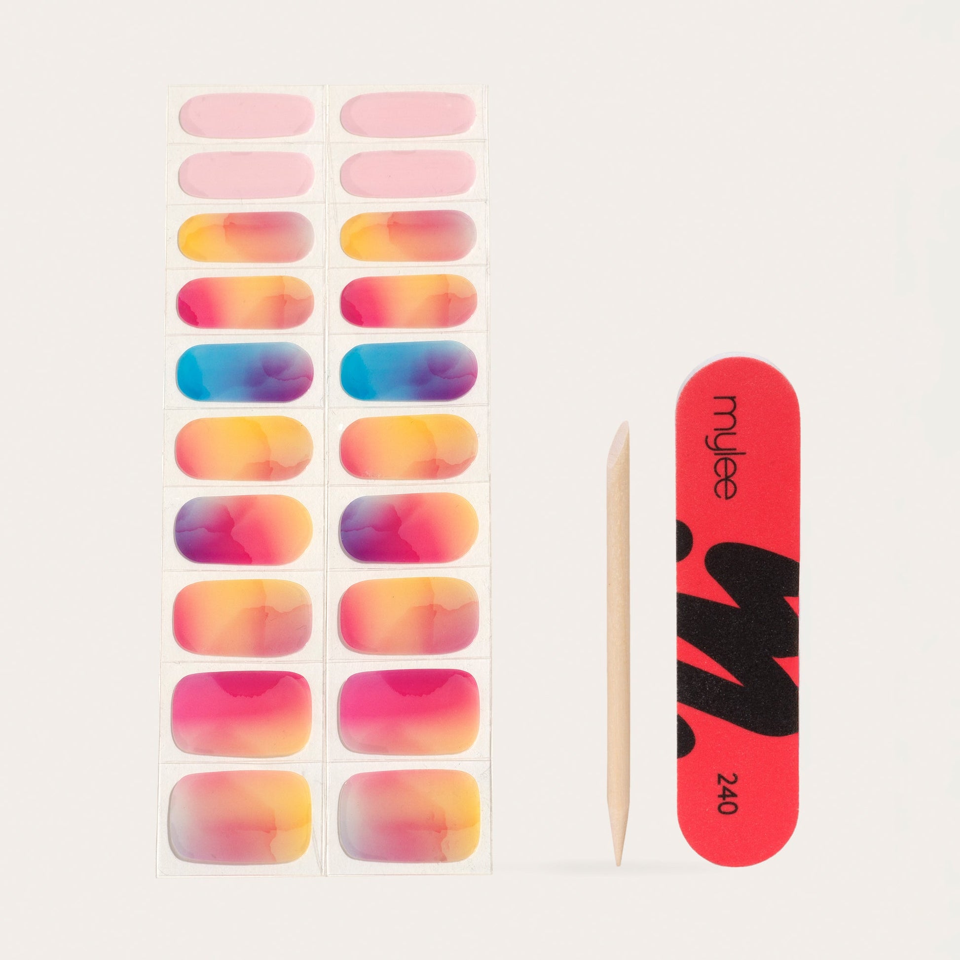 Mylee Sunset Boulevard Gel Nail Wraps