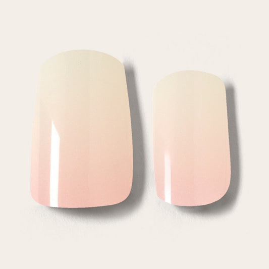 Mylee Gel Nail Wraps - Marshmallow Melt