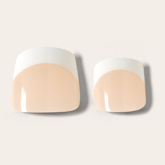 Mylee Gel Nail Wraps - Short Nail Bed French