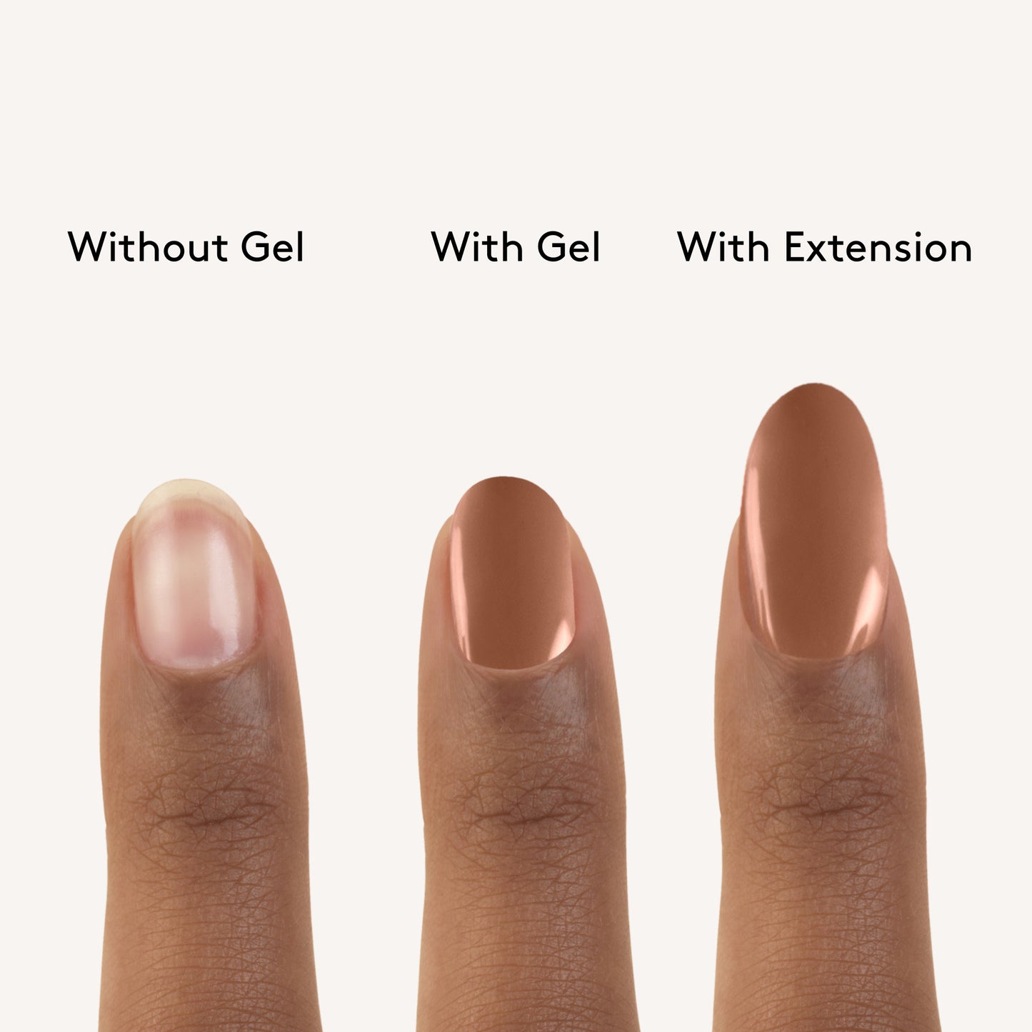 Gel de construction couleur intense Mylee - Soft Coral