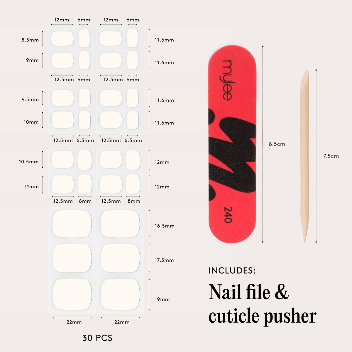 Vernis Gel Autocollants Pieds - Break The Ice