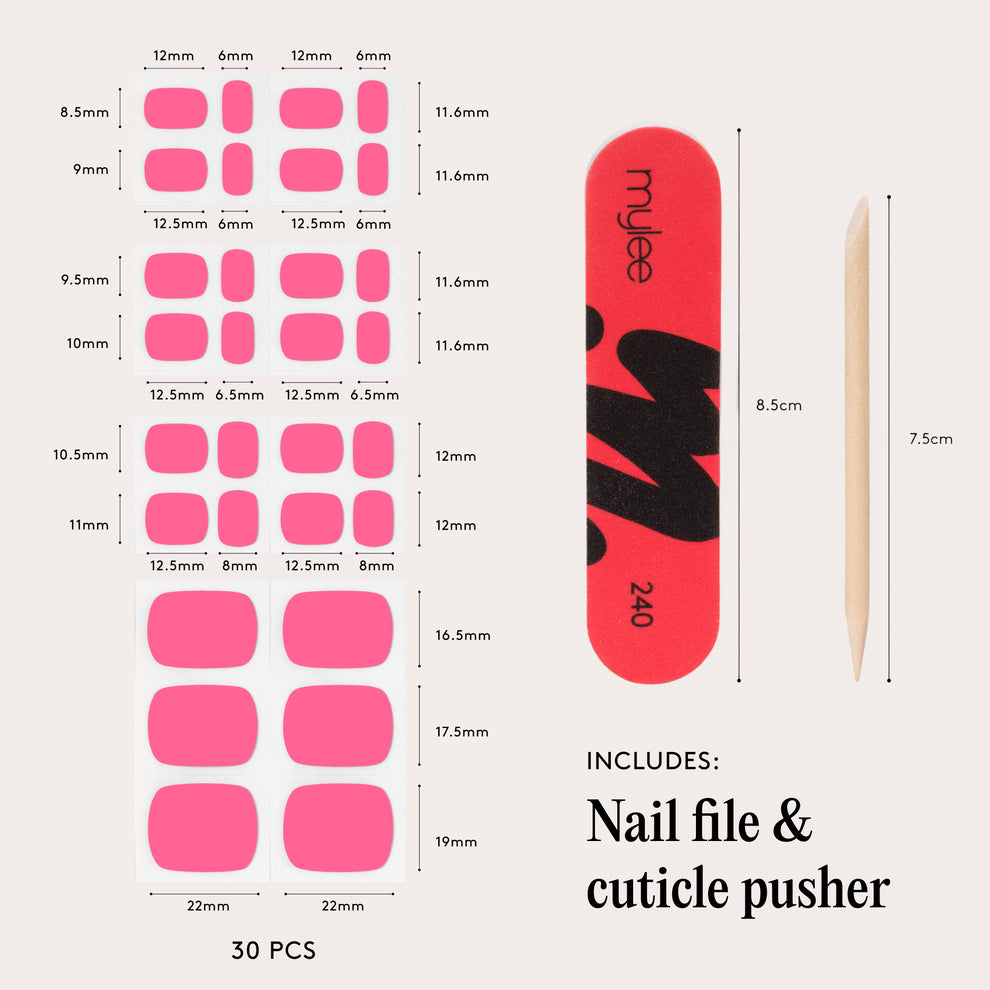 Vernis Gel Autocollants Pieds - Stand By Me